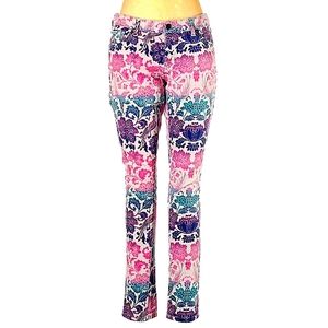 NWT Mossimo Floral Skinny Denim Jeans